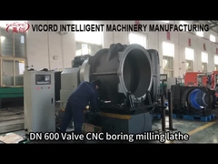 Μεγάλο DN CNC τρυπαντικό γύρισμα γύρισμα γύρισμα