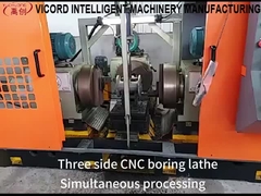 Πλήρως αυτοματοποιημένο τρισδιάστατο τερματομηχανικό τρυπάνι CNC για χυτοχάλυβα