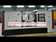 Δύο πλευρές CNC τρυπάνι τεχνητό γρανάζι 43-87r/Min 8500KG Cnc τρυπάνι πώληση