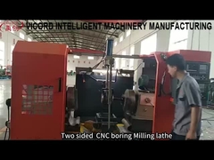 Δύο πλευρικές μηχανές τρυπήματος CNC