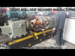 Τριπλευρές μηχανές τρυπάνισης CNC για εξαρτήματα σωλήνων