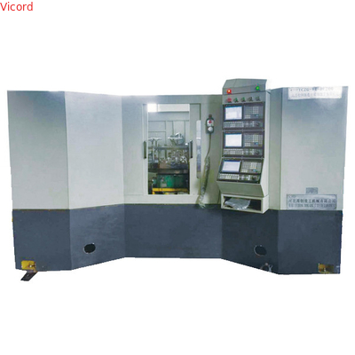 satın al 6 İstasyon Döner Masa Kelebek Valf İşleme Makinesi CNC Sistemi online manufacture