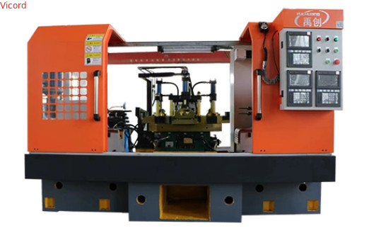 satın al Dört pozisyonlu kelebek valfi döner masa özel makine / CNC torna makinesi online manufacture