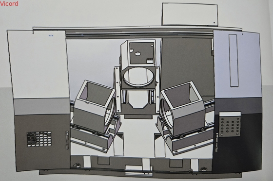 kaufen PLC-Swingwinkel 3-seitige Mehrlochbohrmaschine φ295mm online manufacture