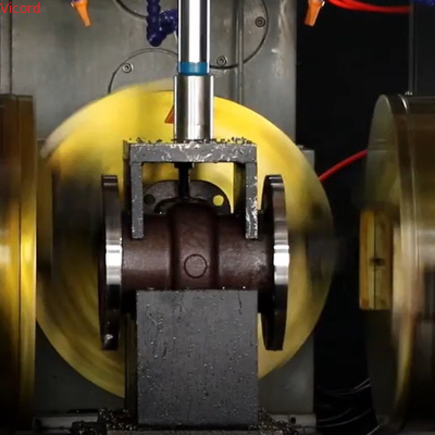 satın al Altın dökme için tamamen otomatik üç taraflı CNC Boring Lathe online manufacture