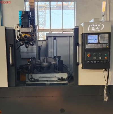 주문 500mm Y축 이동 맞춤형 수직 모닛 플랜지 파리 및 터핑 센터 ≤0.015/3000 위치 정확성 online manufacture