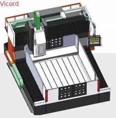 İyi bir fiyat. 2000 CNC Gantry Drill 11KW Cnc Gantry Borma Makinesi çevrimiçi
