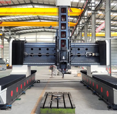 İyi bir fiyat. Φ70U matkap bölünmüş CNC Gantry matkap makinesi 13T B150 Spindle çevrimiçi