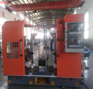 İyi bir fiyat. Çift taraflı CNC Yatay Boring Mill Makine 4000kg Valf Flange İşleme için çevrimiçi