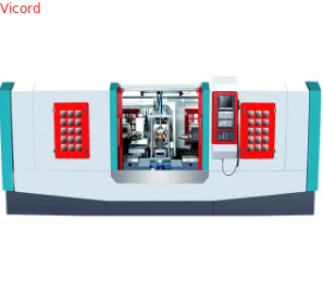 Un bon prix. Toutes les six stations rondes Table rotative machine de traitement de soupape papillon tournant machine de perçage et de frappe en ligne