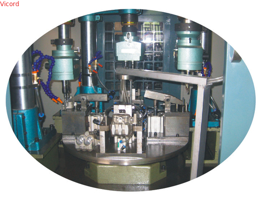 قیمت خوب ماشین پردازش دریچه چهار ایستگاه میز چرخشی کنترل های PLC ماشین ویژه آنلاین