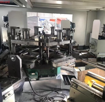 İyi bir fiyat. Tamamen Otomatik Döner Masa Kelebek Valf İşleme Makinesi Altıncı İstasyon çevrimiçi