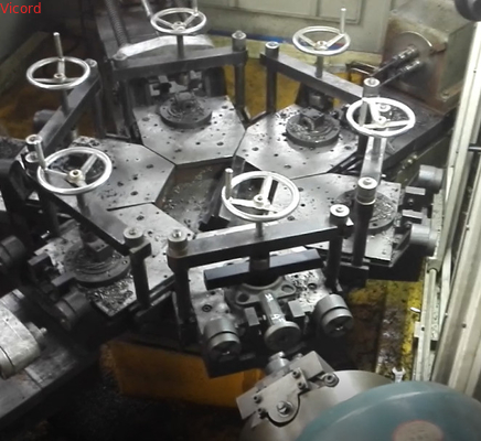 Harga yang bagus Enam Stasiun Rotary Table Butterfly Valve Machining Machine Untuk Non-Standard Butterfly Valves on line