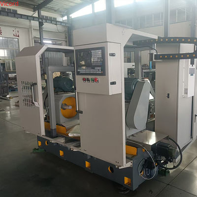 Un buen precio. Dos cabezas de la máquina de frente CNC de acero de las válvulas de puerta de brida en línea